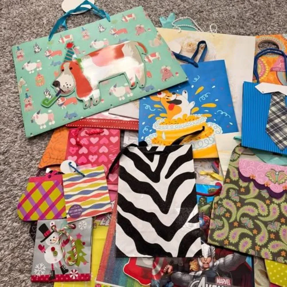 Big Lot Assorted Gift Bags Many Designs